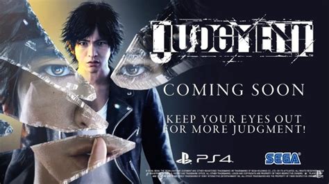 Yakuza spin-off Judgment gets a release date - WholesGame