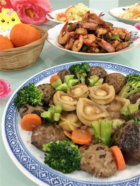 GoodyFoodies: Recipe: Braised Mushroom with Abalone