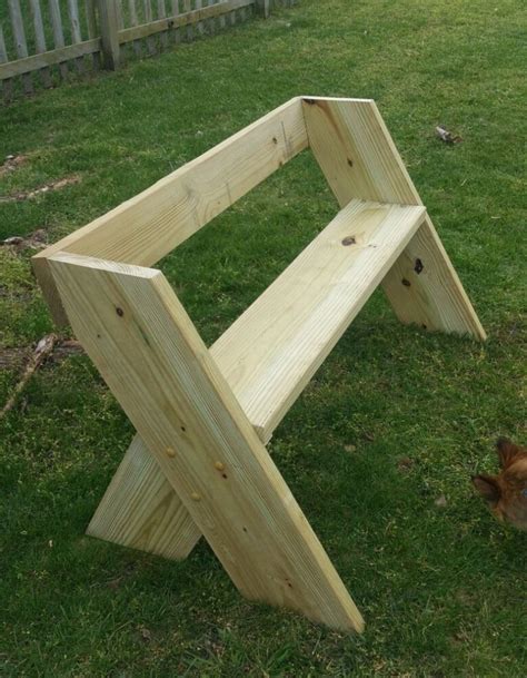 DIY Outdoor Bench in 30 mins w/ only 3 Tools! | Plans by Rogue Engineer