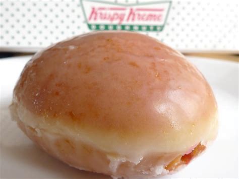 Krispy Kreme Glazed Raspberry Filled Doughnut Nutrition Facts - Eat This Much