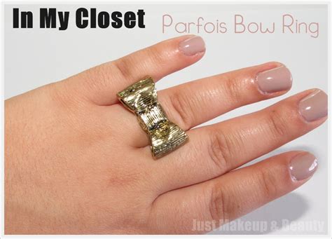 In My Closet #13: Parfois Bow Ring | Just Makeup & Beauty