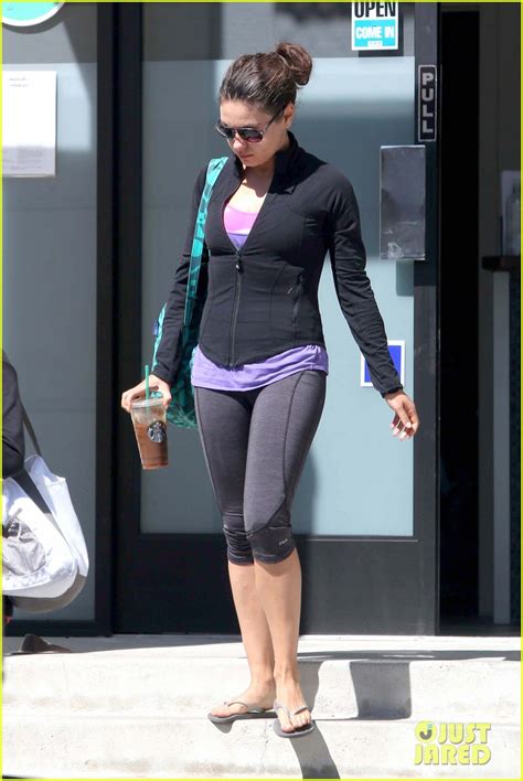 Mila Kunis: Blazing Workout in Sherman Oaks!: Photo 2709473 | Mila ...