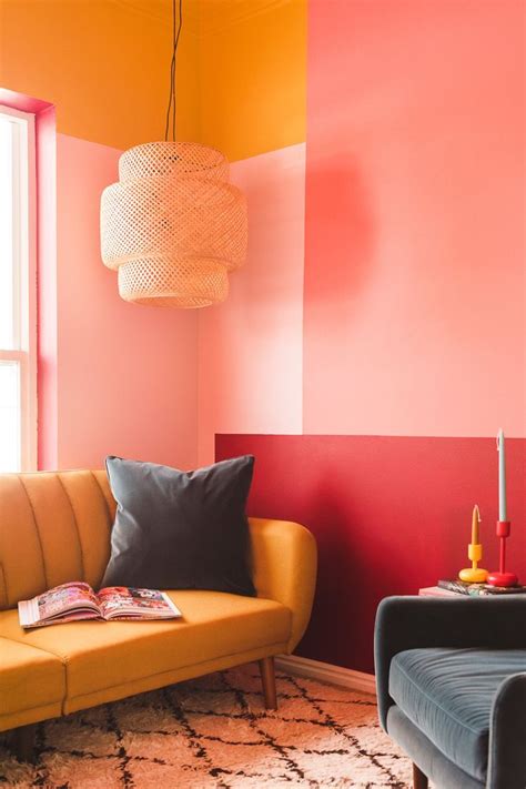 Colorblock guest room makeover with Behr | Room makeover, Room colors, Living room inspiration