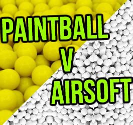 Paintball vs Airsoft - Blog