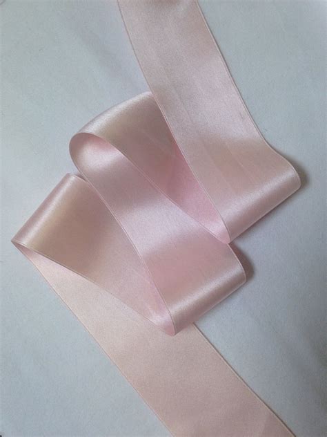 Silk Satin Ribbon - Light Pink