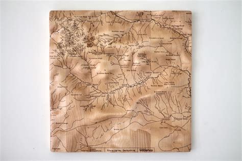 Edale Valley Wall Map – From The Workshop