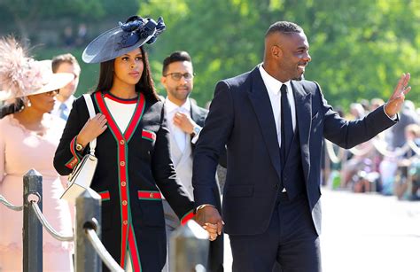 Oprah and Idris Elba attend the Royal Wedding