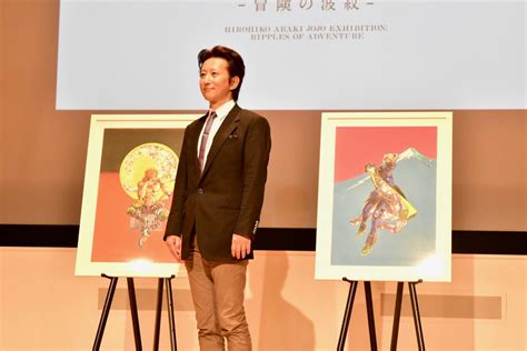 画像】『荒木飛呂彦原画展 JOJO 冒険の波紋』記者発表会レポート 荒木飛呂彦「漫画界に感謝を」、大型原画の新作披露も！」の画像1/11 | SPICE - エンタメ特化型情報メディア スパイス