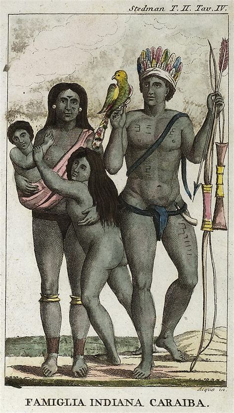 File:Carib indian family by John Gabriel Stedman.jpg - Wikimedia Commons