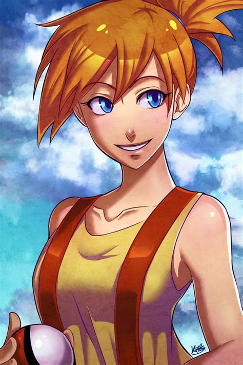 Misty by Khaliqa.deviantart.com on @deviantART All Pokemon, Pokemon Characters, Pokemon Fan ...