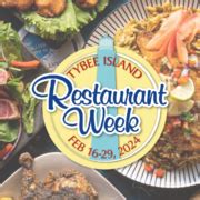 Tybee Island Restaurant Week – Tybee Island Main Street