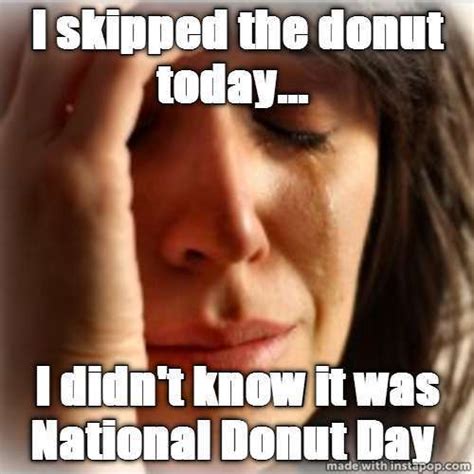 National Doughnut Day Memes #NationalDoughnutDay