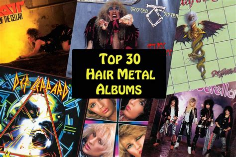 Top 30 Hair Metal Albums