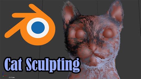 Sculpting a Cat in Blender [Timelapse] - YouTube