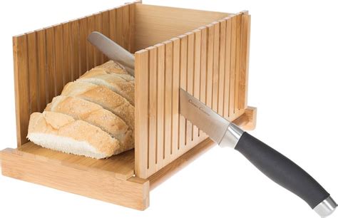 Best Buy: Classic Cuisine Bamboo Bread Slicer Guide Brown M030264