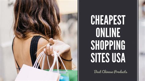 15 Best Cheapest Online Shopping sites in USA 2021 | Best Chinese ...