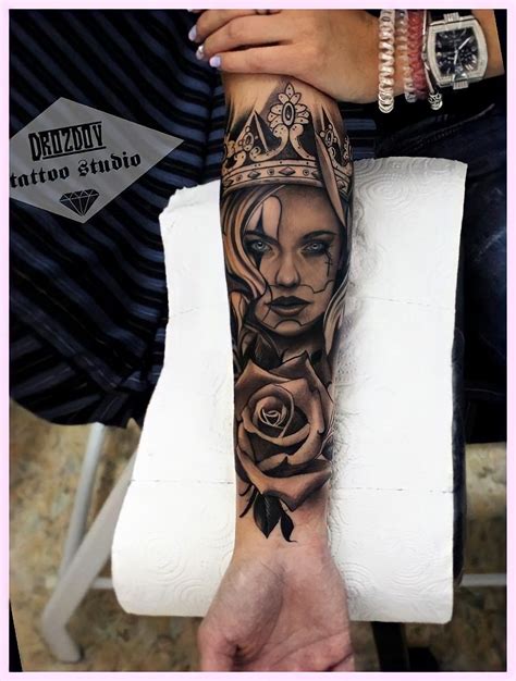 Best Sleeve Tattoos, Sleeve Tattoos For Women, Hand Tattoos, Day Of The Dead Tattoo Sleeve, Day ...