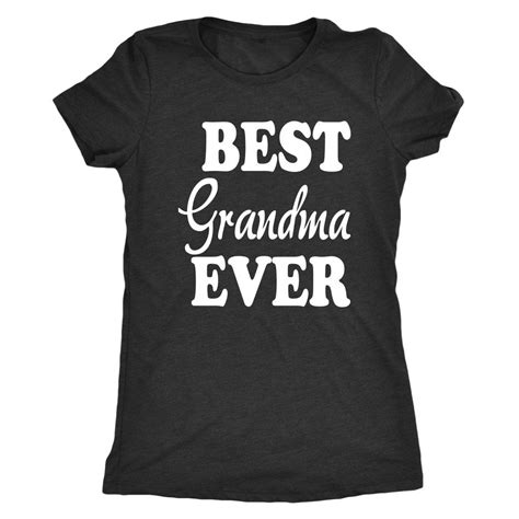 Best Grandma Shirt/ Best Grandma Ever Shirt/ Mothers Day Shirt/ Mothers ...