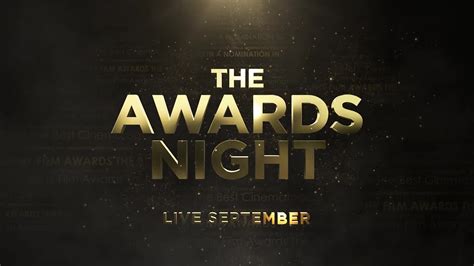 The Awards Night Promo Videohive 28677077 Download Fast After Effects