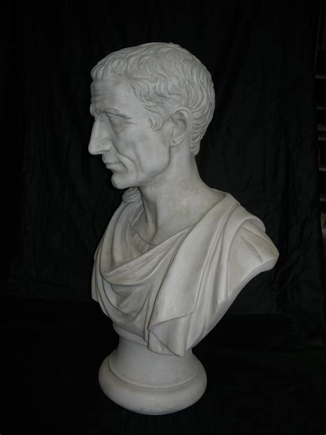 Marble Sculpture by Sculptured Arts Studio / Brutus Roman Senator Lrg