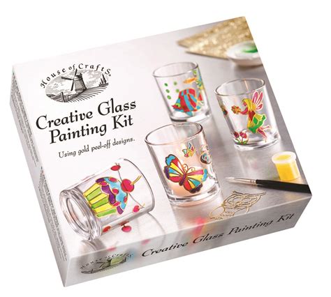 House of Crafts Creative Glass Painting Kit