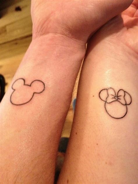 Couples disney tattoo | Disney tattoos, Disney couple tattoos, Tattoos