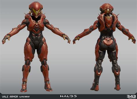 Halo 5 - Vale, Kyle Hefley | Halo 5, Halo armor, Armor concept