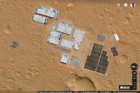 Earth From Mars Location