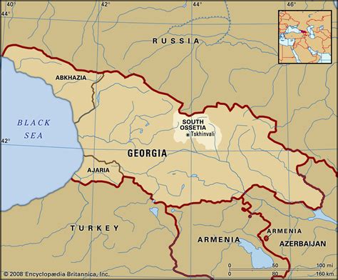 South Ossetia | Map, History, & Recognition | Britannica