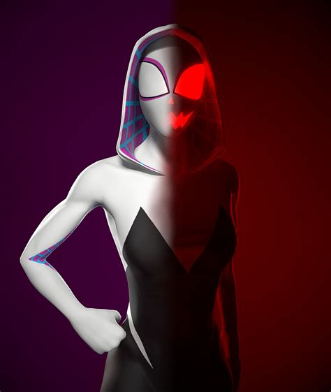 ArtStation - Spooky Spider-Gwen (Fan-Art)