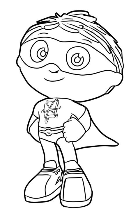 Super Why Coloring Pages PDF Free Download - Coloringfolder.com | Pj masks coloring pages ...