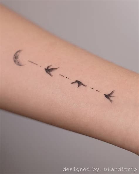 Flying Bird Tattoo For Men