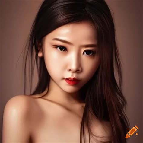 Portrait of an asian girl