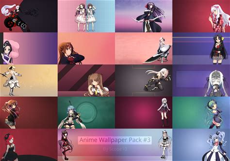 Anime Wallpaper Pack #3 by Scope10 on DeviantArt