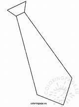 Free Printable Tie Coloring Page Sketch sketch template