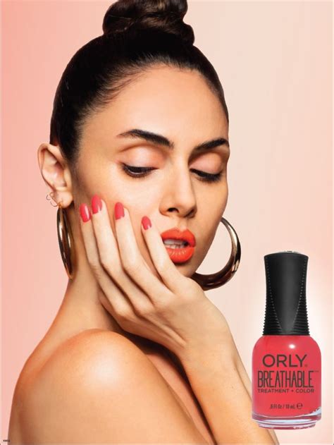ORLY Poster - Breathable - Lady with Red Nails