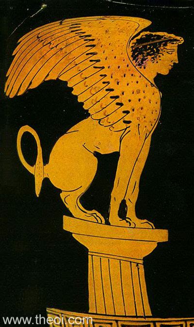 SPHINX - Woman-Headed Lion of Greek Mythology