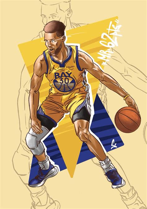 [100+] Stephen Curry Cartoon Wallpapers | Wallpapers.com