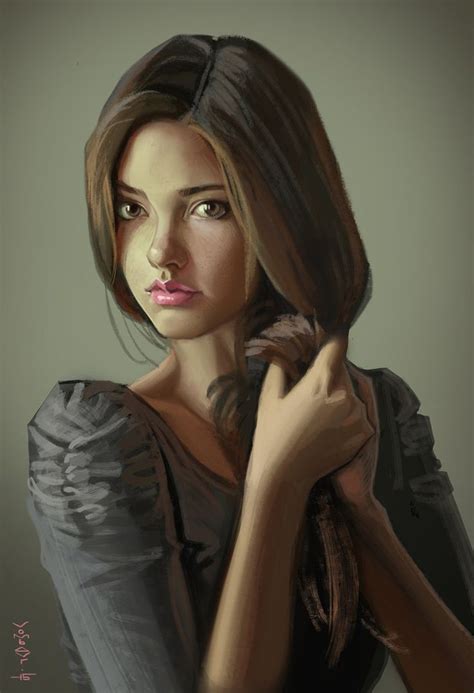 prtrt_18 by vombavr on DeviantArt | Digital art girl, Portrait, Fantasy ...