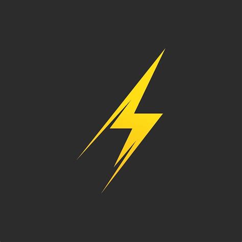 Premium Vector | Flash thunder bolt illustration vector