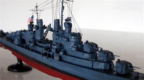 USS Atlanta CL51, LD-002r 3D printed in 1/450 Scale – scaleModelGuy Home