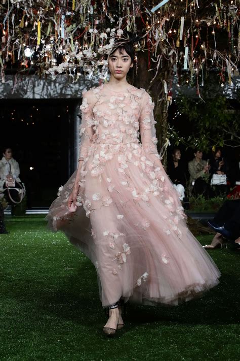 See Dior's New Cherry Blossom-Inspired Haute Couture Designs | Couture bridal gowns, High ...