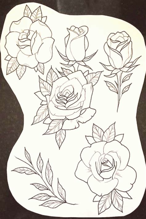 Flowers Drawings Roses | Flower drawing, Drawings, Roses drawing