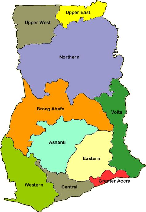 Creation Of New Regions/districts In Ghana -Let's Build Unity Instead ...