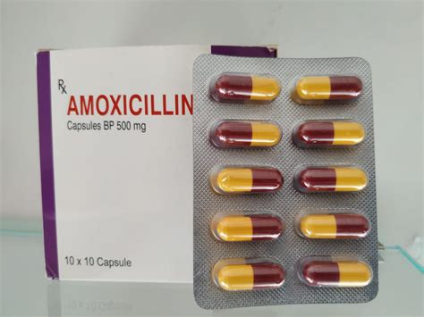 Amoxicillin 500 Mg Amoxicillin Capsules IP, Treatment: Bacterial Infection, Prescription, Rs 59 ...