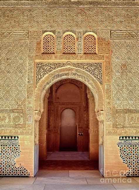 Cautiva Tower. Interior room. The Alhambra palace. Photograph by Guido Montanes Castillo - Pixels