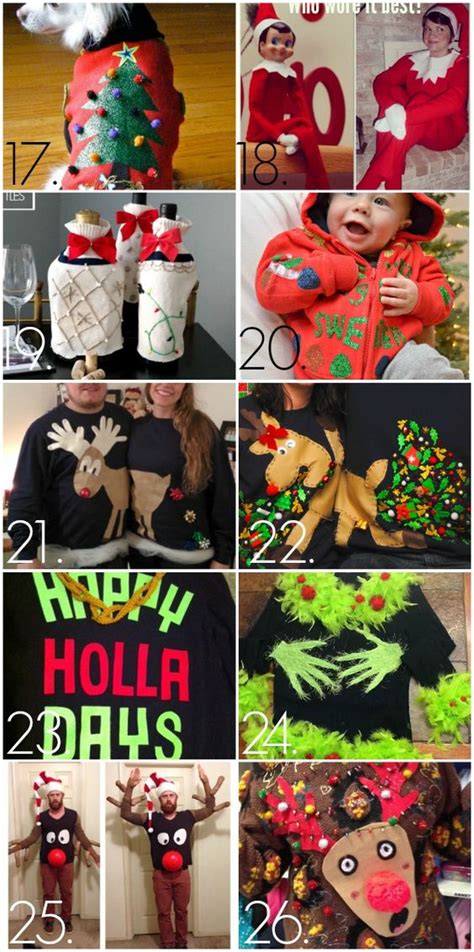 DIY Christmas jumper ideas ⋆ Christmas Jumpers, DIY Christmas Jumpers ⋆ Christmas Jumpers