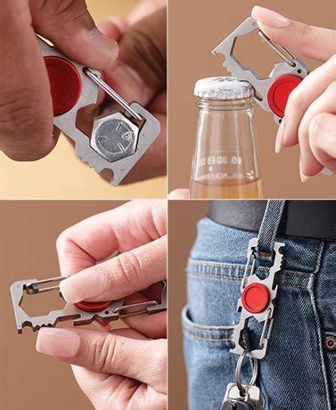 Multipurpose Carabiner Tools | Carabiner tool, Carabiner, Cool tools