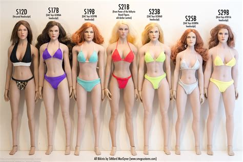 Phicen/TBLeague Mid-2019 Female Body Comparison (with S29B… | Flickr