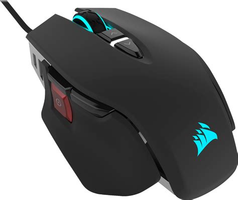 CORSAIR M65 RGB Elite Tunable FPS Wired Optical Gaming Mouse with Adjustable Weights Black CH ...